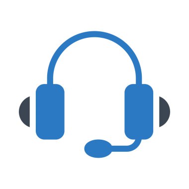 hizmetler glyph renk vektör simgesi