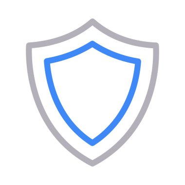 koruma renk çizgi vektör simgesi