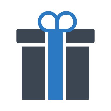 kutu glyph renk vektör simgesi