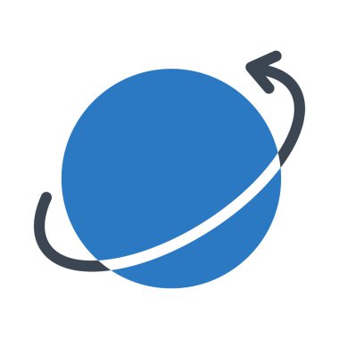 glyph renkli vektör simgesini yenileme