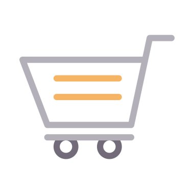 lojistik renk çizgisi vekto simgesi