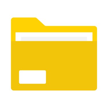 Dizin glif düz vektör simgesi