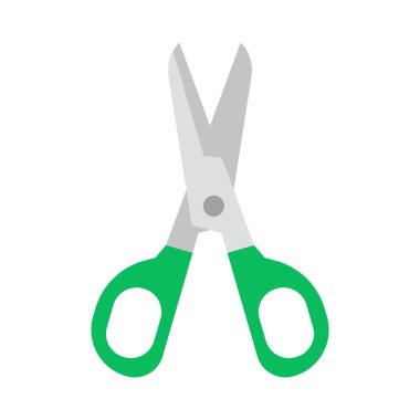 kesme glif düz vektör simge