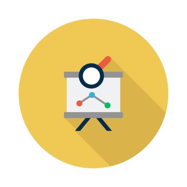 karton glyph düz vektör simgesi