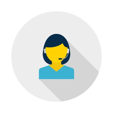 hizmetler glyph düz vektör simgesi