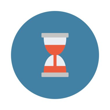 kum glyph düz vektör simgesi