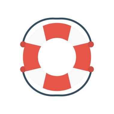 yaşam tüpü glyph düz vektör simgesi