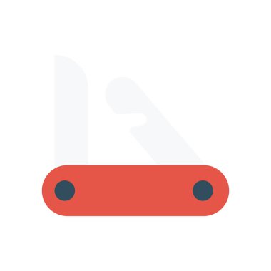 İsviçre glyph düz vektör simgesi