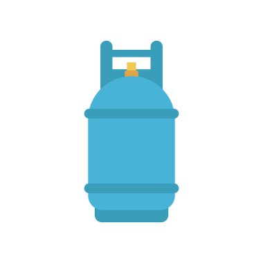 gaz glyph düz vektör simgesi