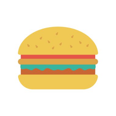 düz hızlı sembol simge vektör