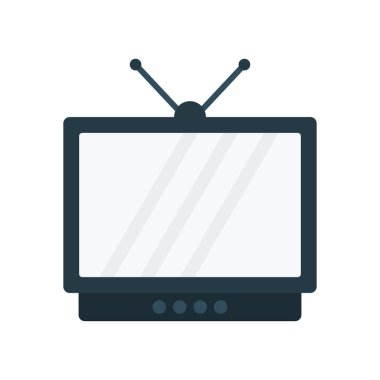 anten düz sembol simge vektör