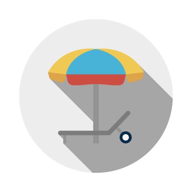 düz glif simge vektör