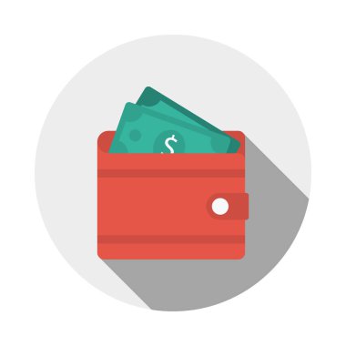 düz sembol simge vektör çanta