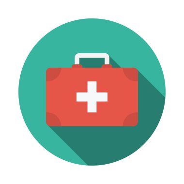 Kit glif düz vektör simge