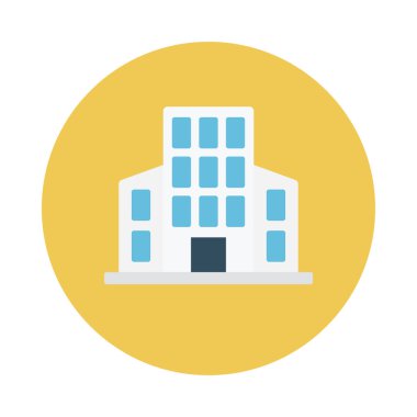 Daire glif simge vektör