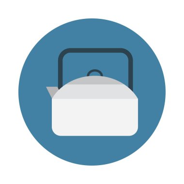 su ısıtıcısı glif düz vektör simge