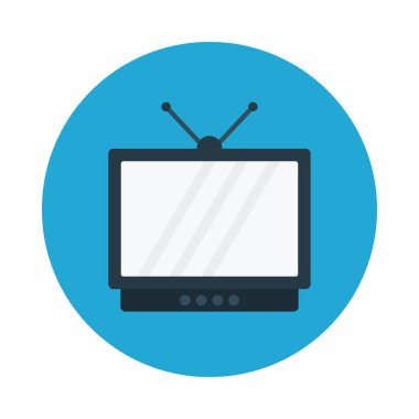 anten düz sembol simge vektör