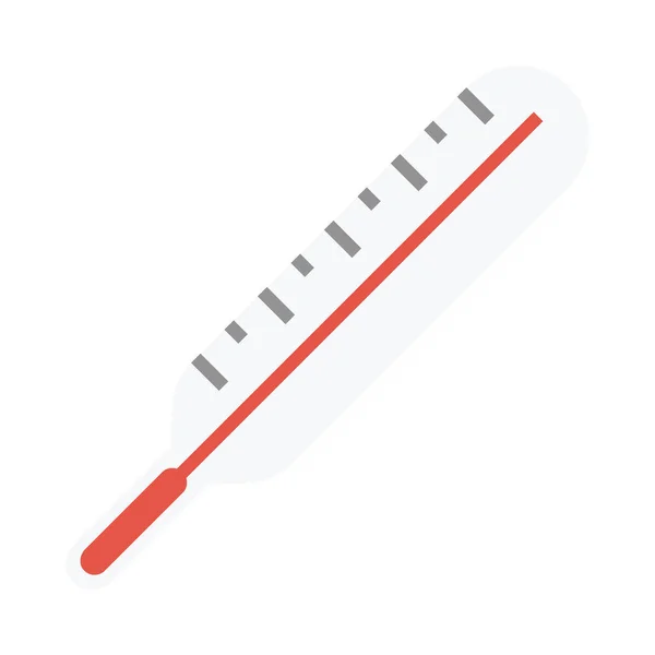Ikona Temperatura Symbol Wektor Płaski — Wektor stockowy
