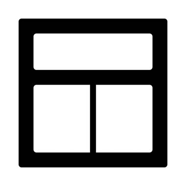 web glyph düz vektör simgesi