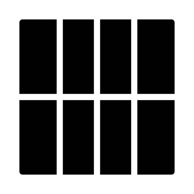 web glyph düz vektör simgesi