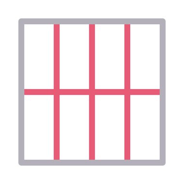 web renk çizgisi vektör simgesi