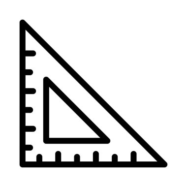 ince çizgi vektör simgesini ölçme