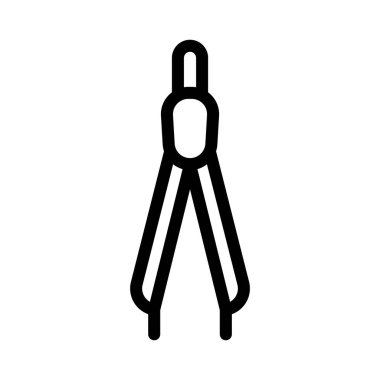 ince çizgi vektör simgesini ölçme