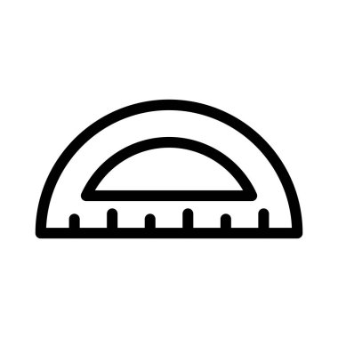 geometri ince çizgi vektör simgesi