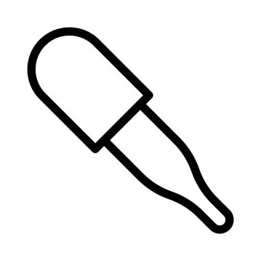 Seçici ince çizgi vektör simge