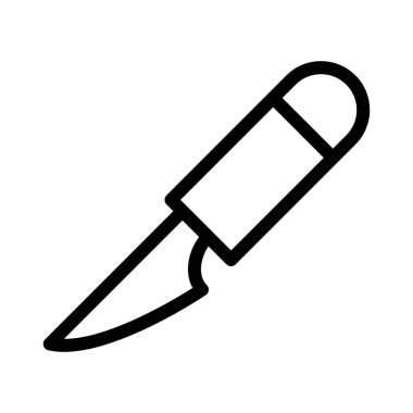 ince çizgi vektör simge kesmek