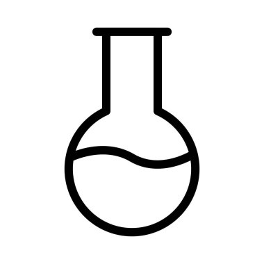 şişe ince çizgi vektör simgesi