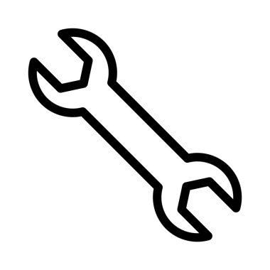 araçlar ince çizgi vektör simgesi