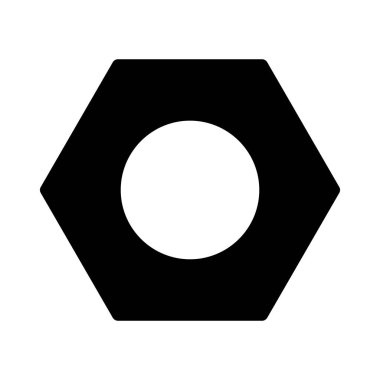 vida lı glyph düz vektör simgesi