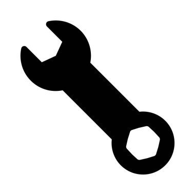 glyph düz vektör simgesini düzeltme