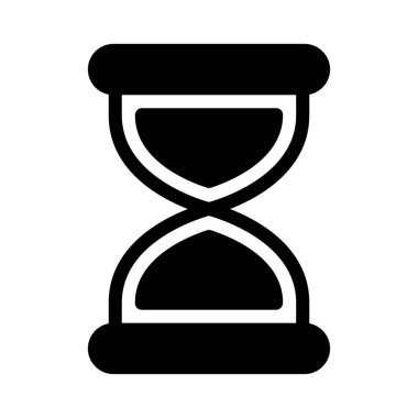 kum glyph düz vektör simgesi