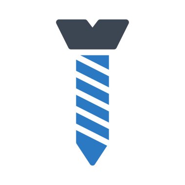 tırnak glyph renk vektör simgesi