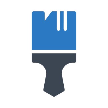 renk glyph renk vektör simgesi