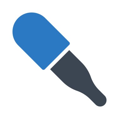 Seçici glif renk vektör simge