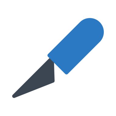 glif renk vektör simge kesmek