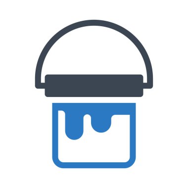 renk glyph renk vektör simgesi