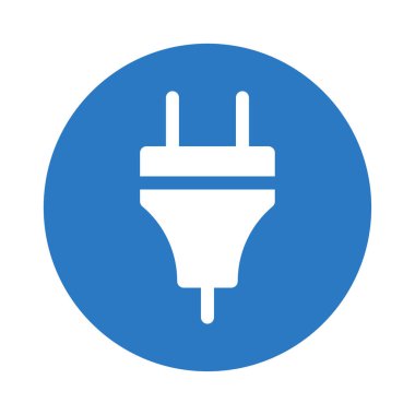 adaptör glyph renk vektör simgesi