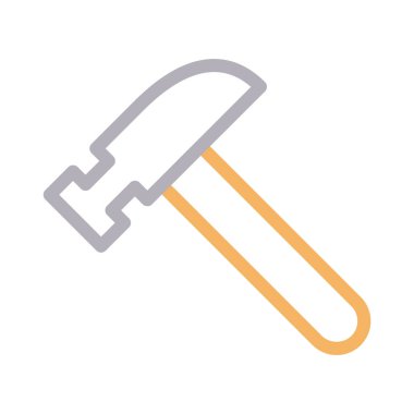 konstrüksiyon renk çizgisi vektör simgesi