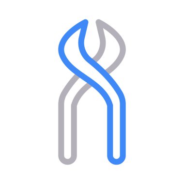 araçlar renk çizgisi vektör simgesi