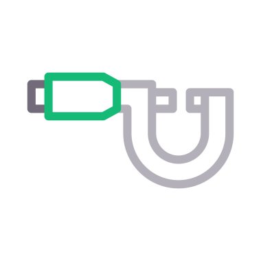 araçlar renk çizgisi vektör simgesi