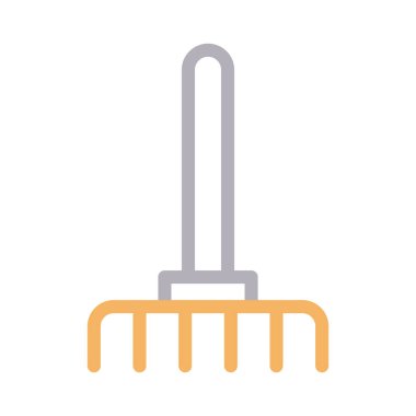 tarım renk çizgisi vektör simgesi