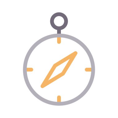 gezinme renk çizgisi vektör simgesi