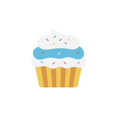 pasta glif düz vektör simge