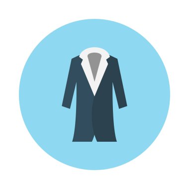 düz glif simge vektör