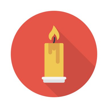 dekorasyon glyph düz vektör simgesi