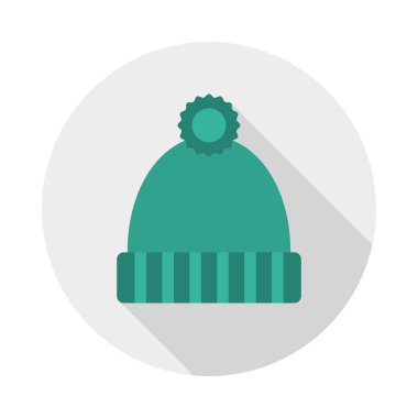 düz glif simge vektör